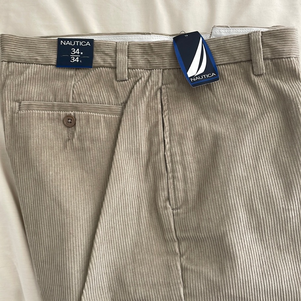 Nautica mens corduroy pants